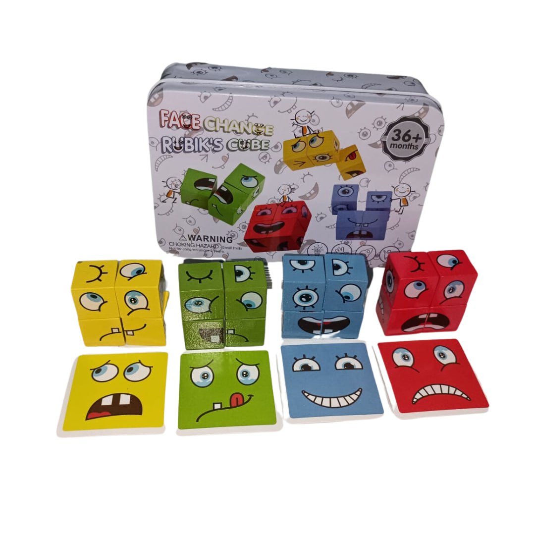 JUEGO DE MESA CUBOS DE CAMBIOS DE EMOCI